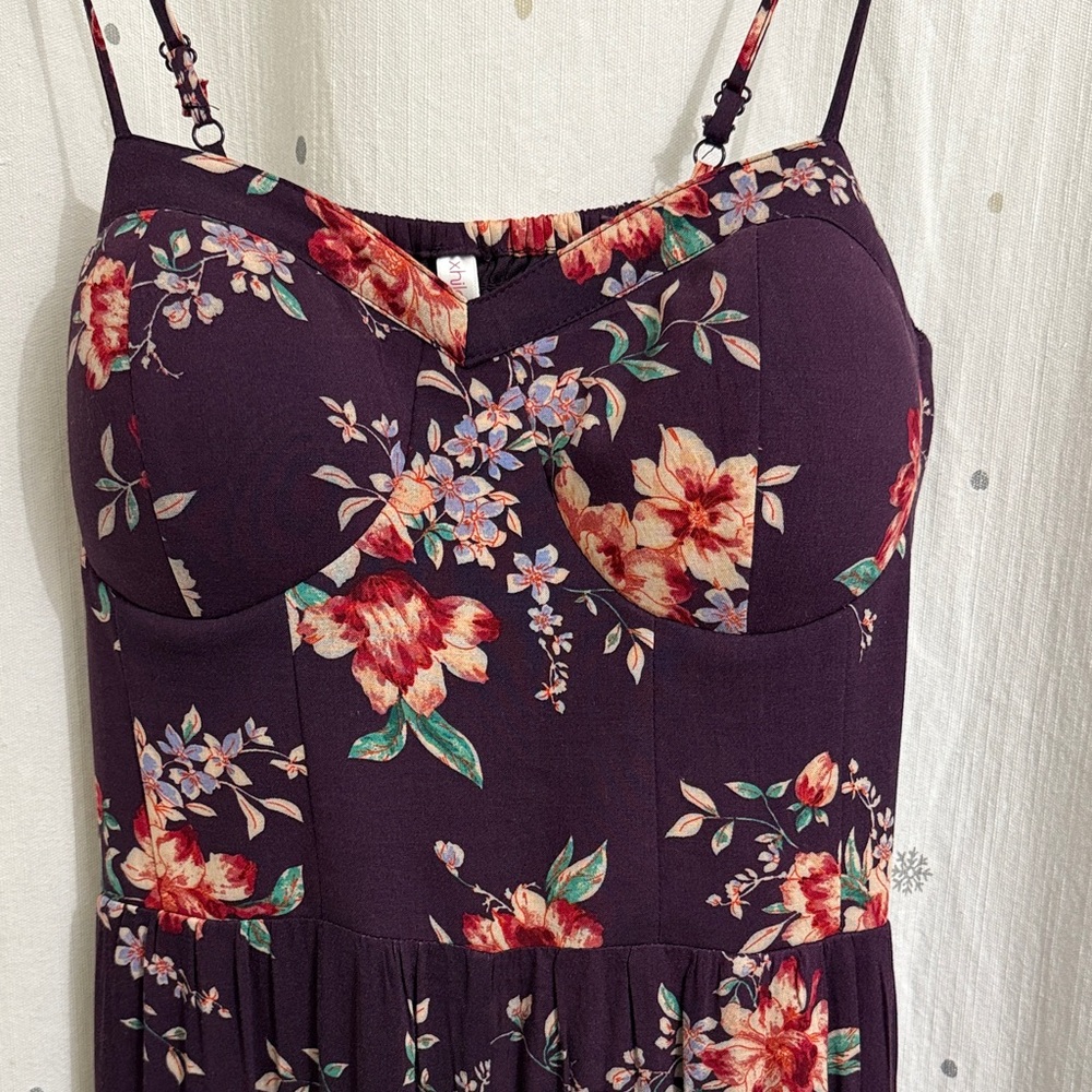 Xhiliration Floral Romper